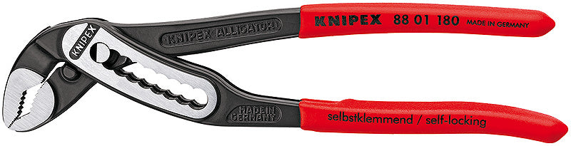 KNIPEX Alligator® Wasserpumpenzange 180 mm, SB-verpackt KNIPEX Alligator® Wasserpumpenzange 180 mm, SB-verpackt